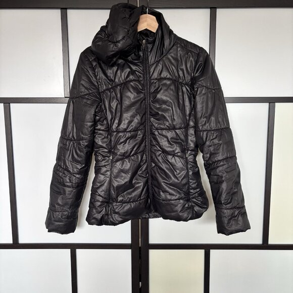 Patagonia Jackets & Blazers - Patagonia Women Lidia Insulated Puffer Quilted Jacket Hooded Black Small Outdoor